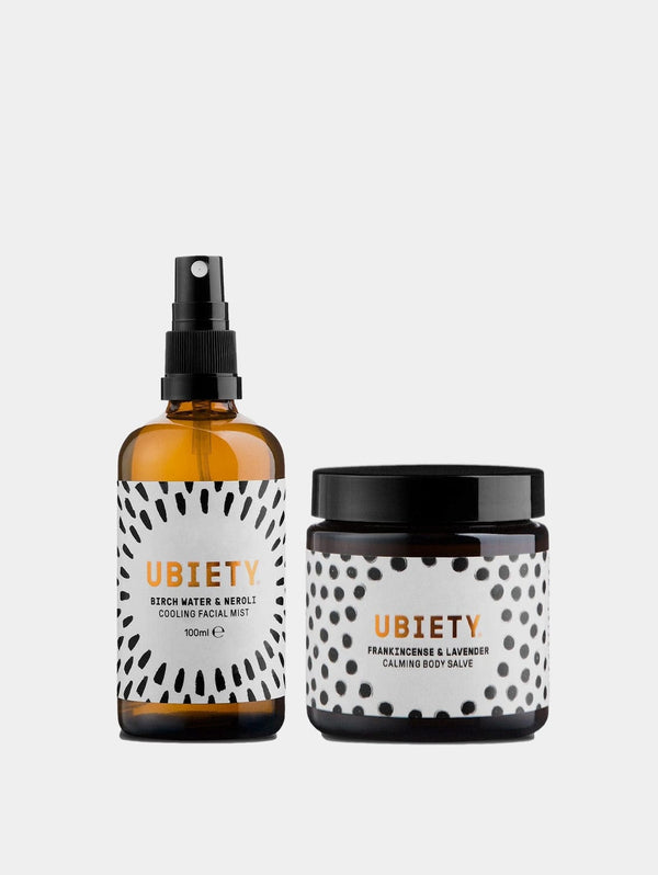 Ubiety Calming & Cooling Duo | Facial Mist and Body Salve