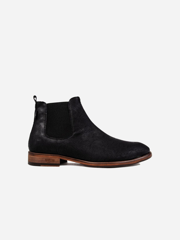 V.GAN Chilli Men's Vegan Leather Chelsea Boots | Black 11.5
