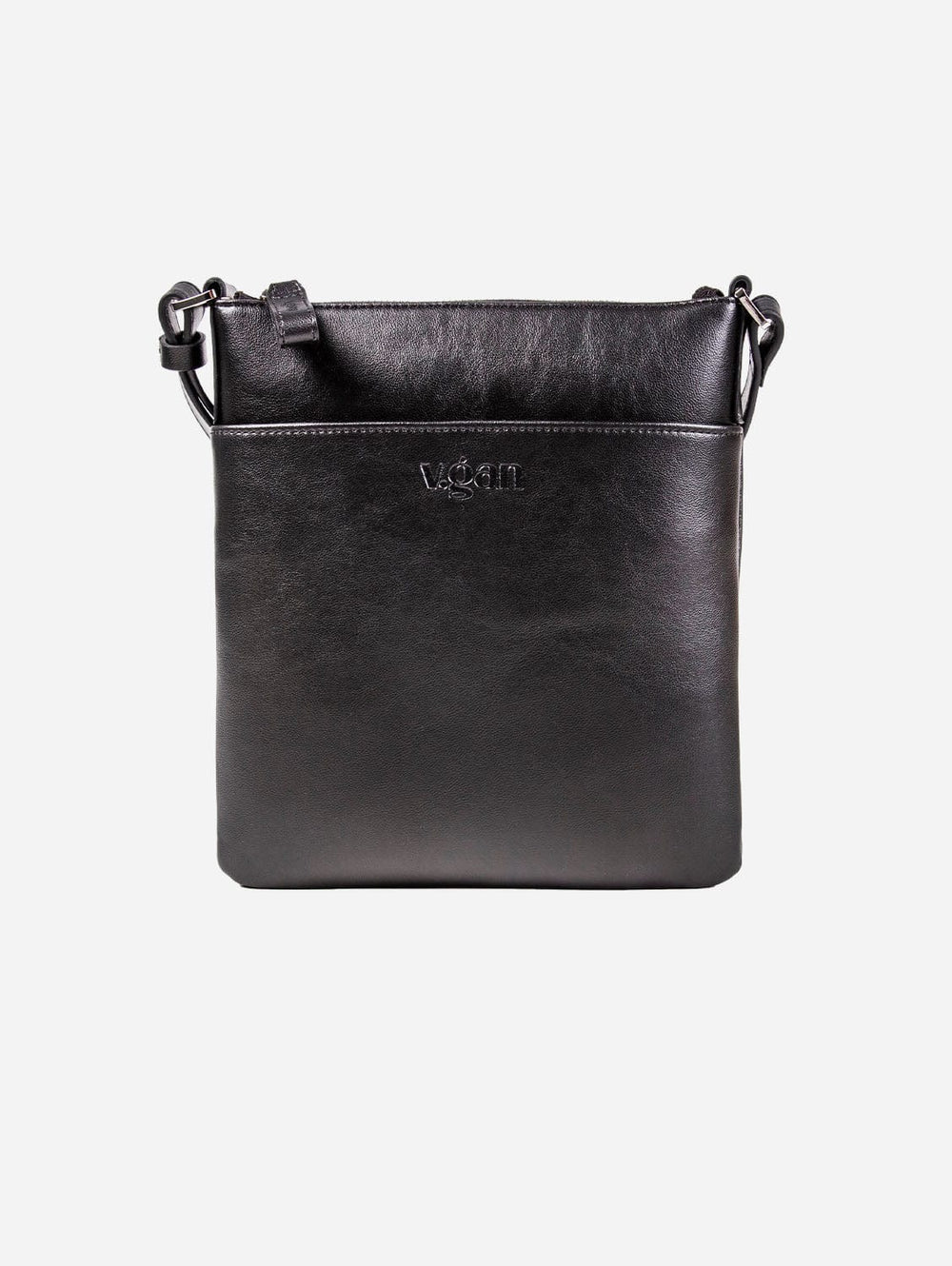 Vegan black crossbody bag sale