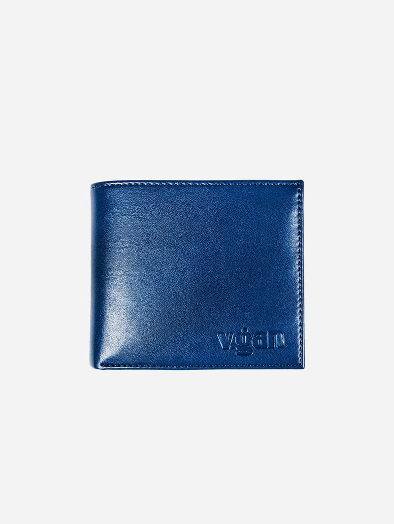 V.GAN Vegan Leather Bifold Wallet | Navy One Size