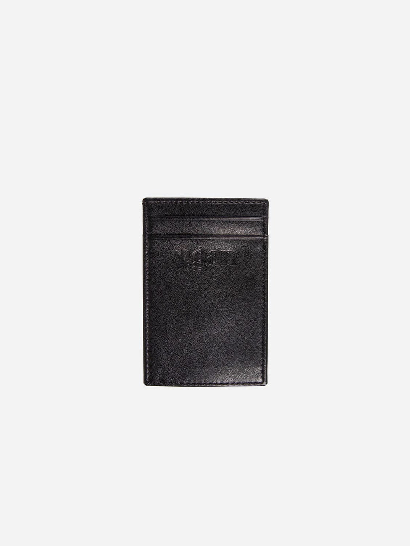 V.GAN Vegan Leather Card Wallet | Black One Size