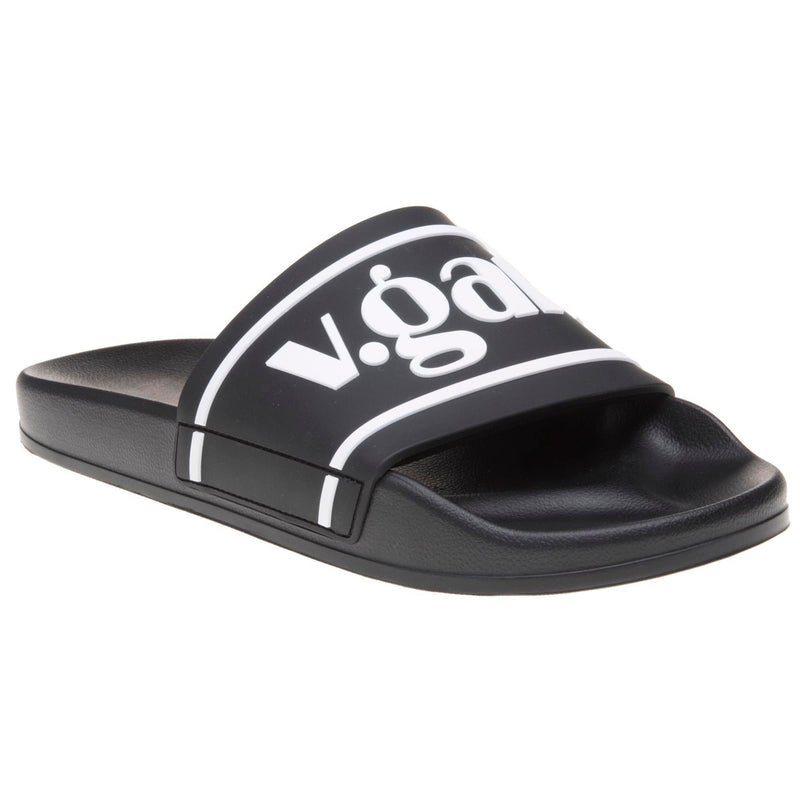 V.GAN Rice Men's Vegan Slide Sandals | Black