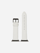 Immaculate Vegan - Votch Apple Compatible Apple Leather Vegan Watch Strap | Off White & Space Grey 42/44mm