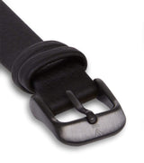 Immaculate Vegan - Votch Kindred Black & White Dial Watch | Black Vegan Leather Strap