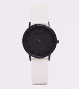 Immaculate Vegan - Votch Moment All Black Dial Watch | Off-White Vegan Leather Strap
