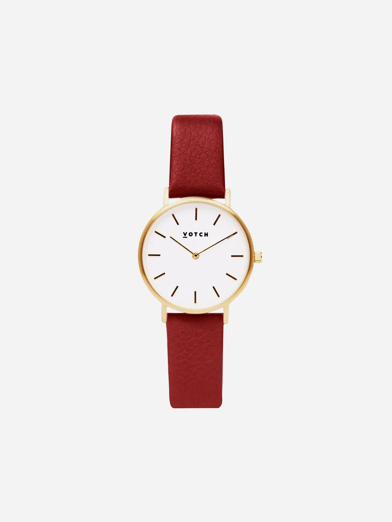 Votch Ruby Red & Gold | Petite