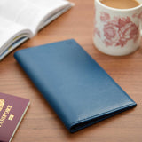 Immaculate Vegan - Watson & Wolfe Travel Wallet Passport Holder in Navy Blue