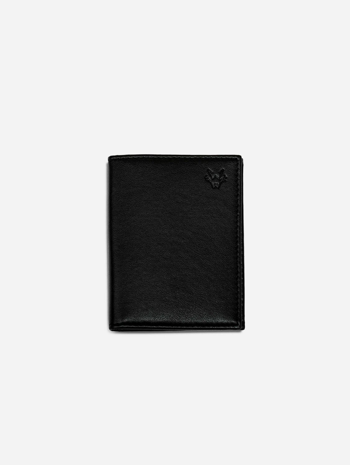 Vegan Leather RFID Protective Bifold Card Holder | Black – Immaculate Vegan