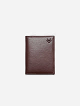 Immaculate Vegan - Watson & Wolfe Vegan Leather RFID Protective Bifold Card Holder | Chestnut Brown