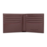 Immaculate Vegan - Watson & Wolfe Vegan Leather RFID Protective Wallet | Chestnut Brown & Red