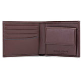 Immaculate Vegan - Watson & Wolfe Vegan Leather RFID Protective Wallet with Coin Pocket | Chestnut Brown